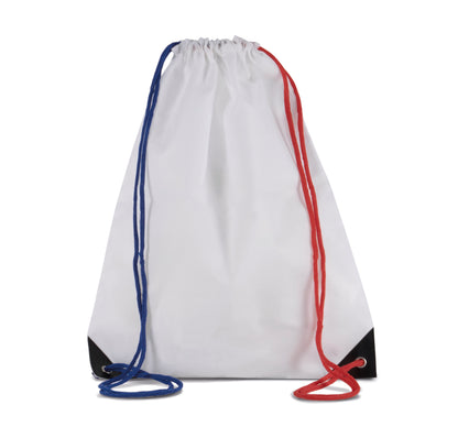 Sac à dos avec cordelettes à personnaliser
